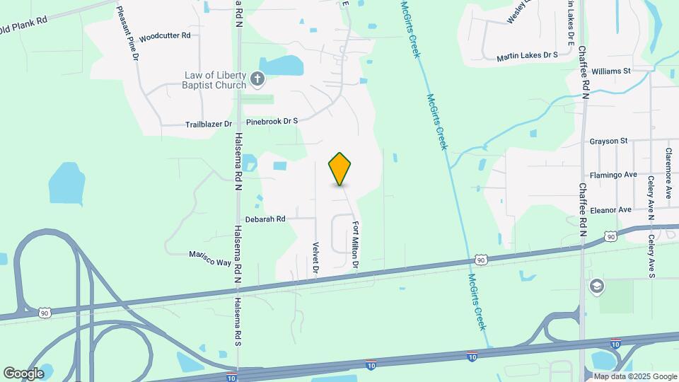 246 Fort Milton Dr Map and Location Details