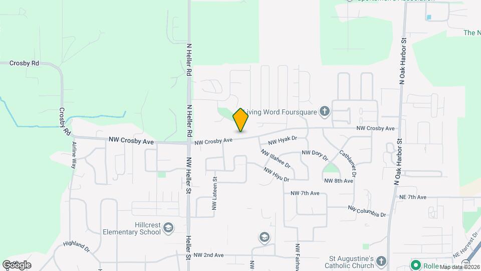 1030 NW Crosby Ave-Unit -1192 NW Crosby Ave Map and Location Details