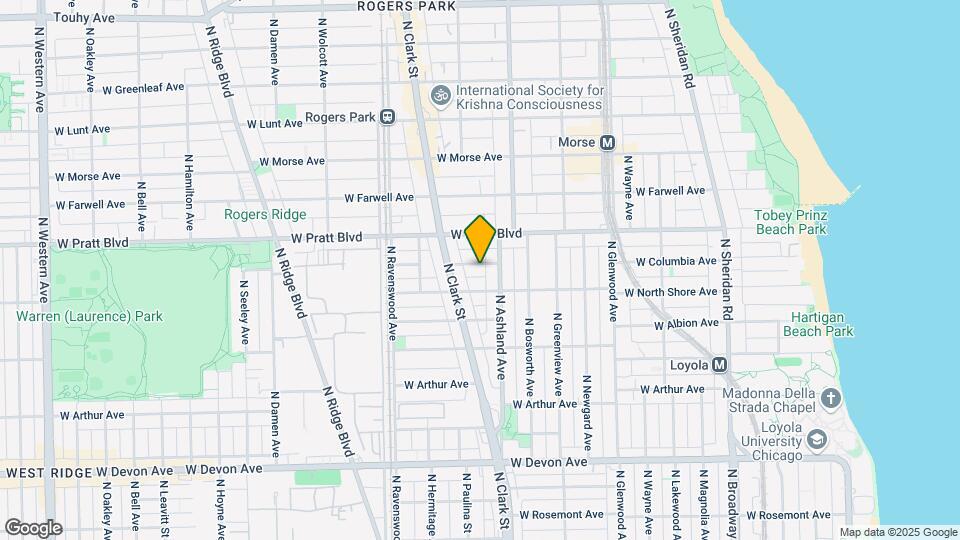 1615 W Columbia Ave Map and Location Details