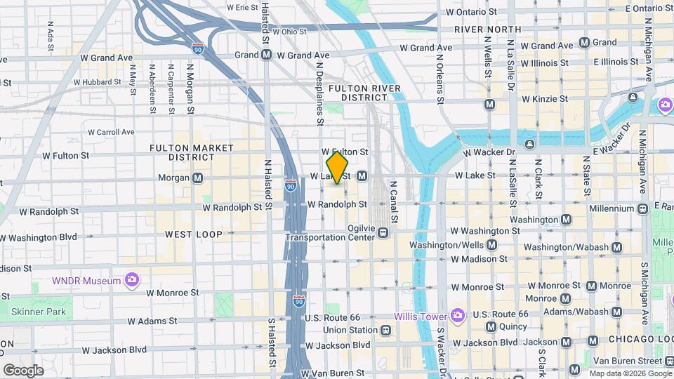 157 N Desplaines St Map and Location Details