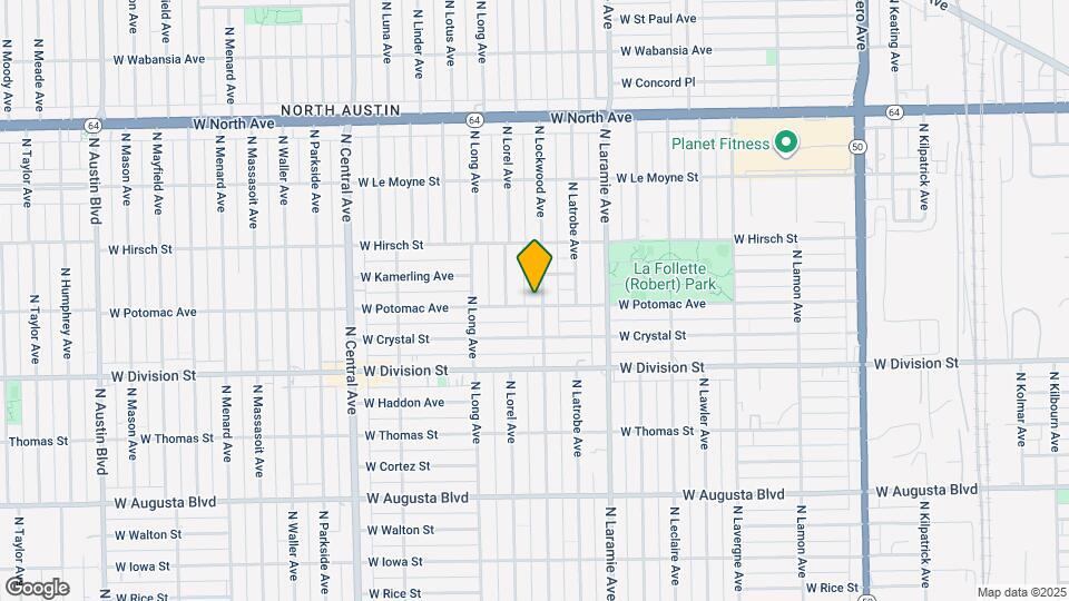 5304 W Potomac Ave Map and Location Details