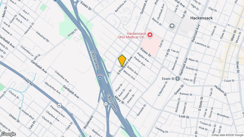 101 Prospect Apt Corp Map and Location Details