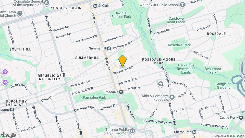 30 Rowanwood Av Map and Location Details