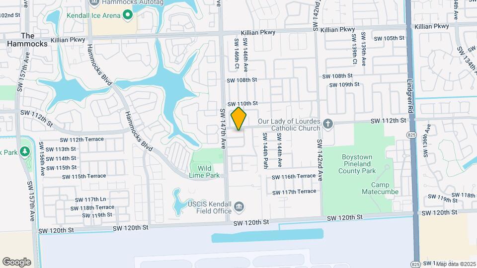 14597 SW 113th St Map and Location Details