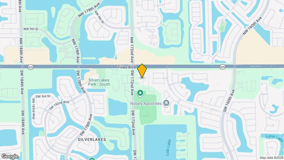 172 SW 171st Ln Map and Location Details