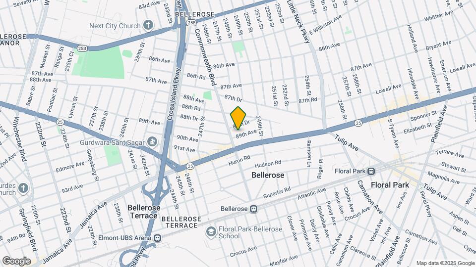 248-15 89th Ave Map and Location Details