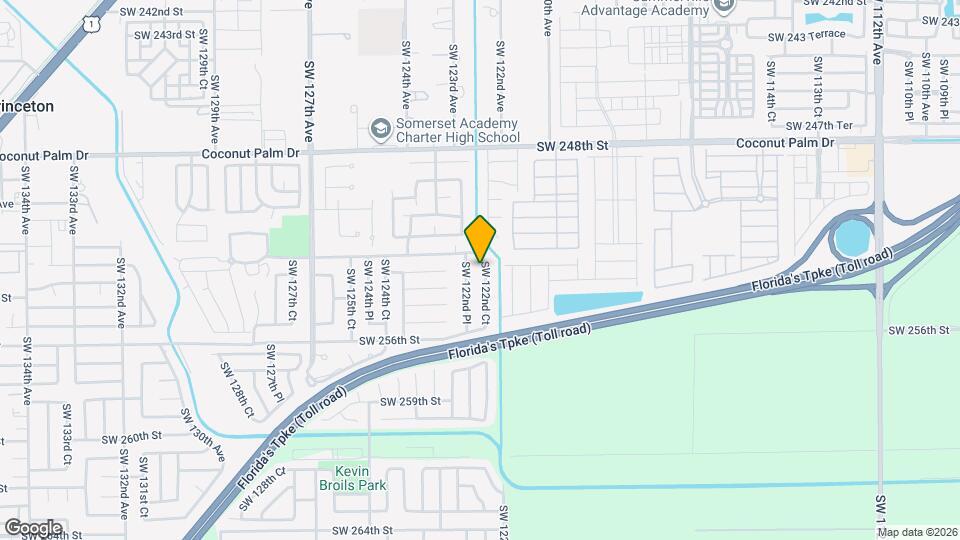 25352 SW 122nd Ct Map and Location Details