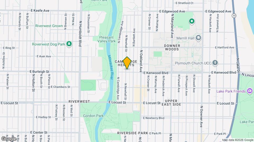 3104 N Newhall St, Unit 3104 N Newhall St Map and Location Details