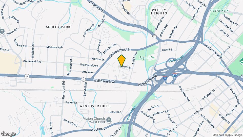2123 Bryant Park Dr Map and Location Details