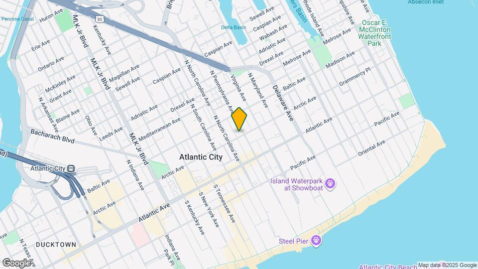 1109 Arctic Ave Map and Location Details