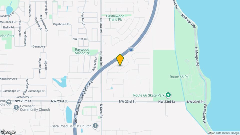 2717 Dennis Drive Map and Location Details