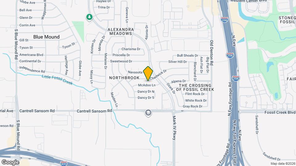 2445 McAdoo Ln Map and Location Details