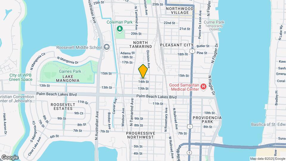 821 14th St Map and Location Details