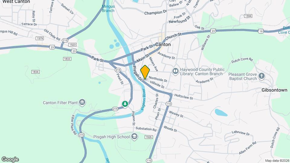 240 Hillside St Map and Location Details