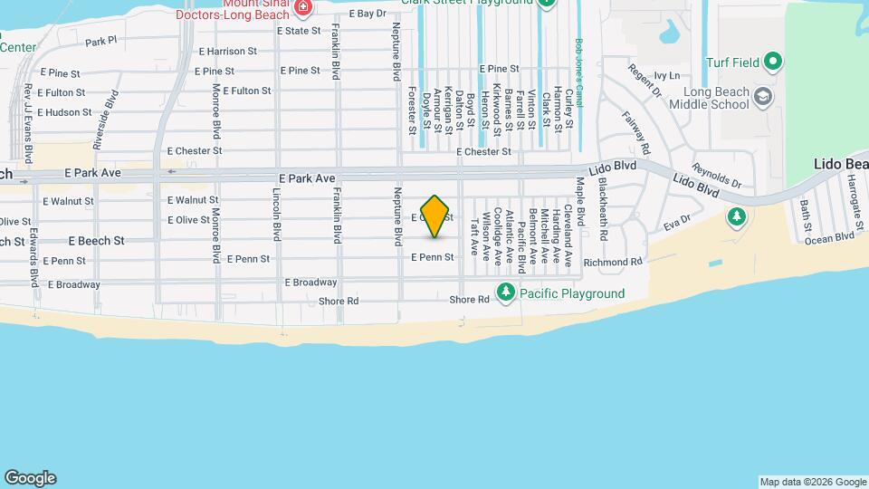 646 E Beech St Map and Location Details