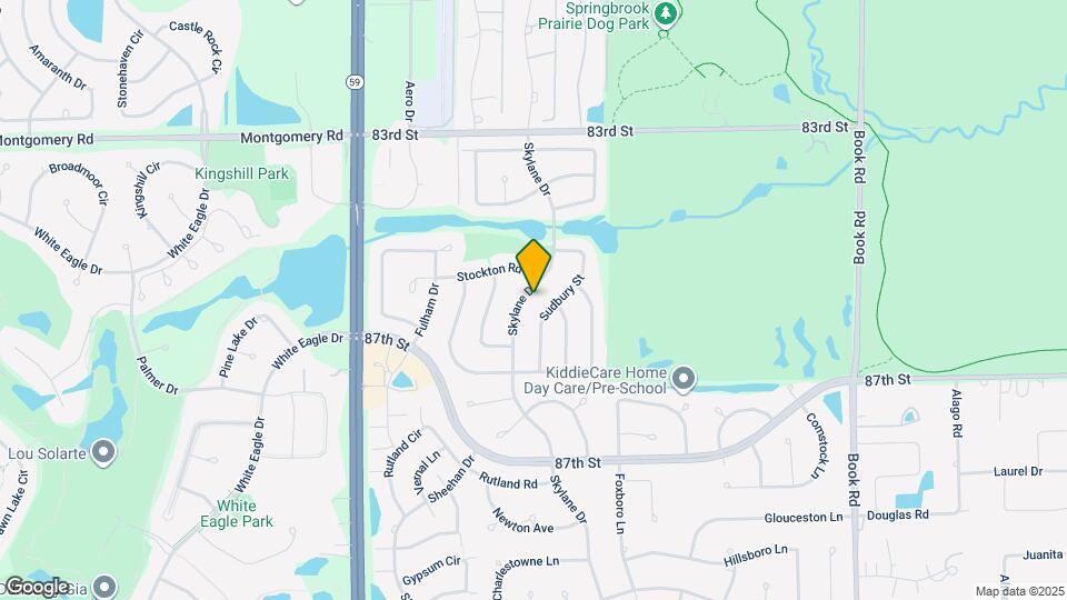 2112 Skylane Dr Map and Location Details