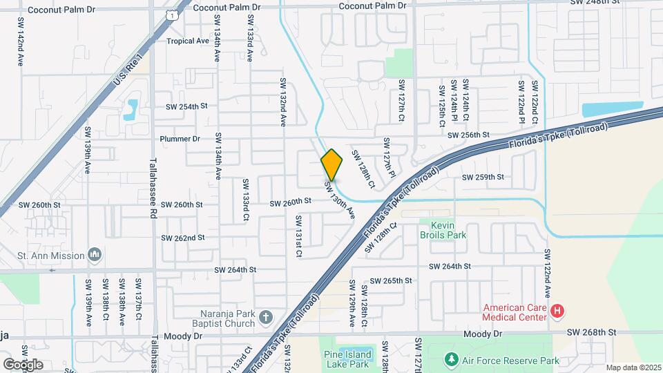 25921 SW 130th Ave-Unit -LEFT Map and Location Details