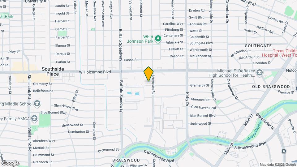 2914 Brompton Square Dr Map and Location Details