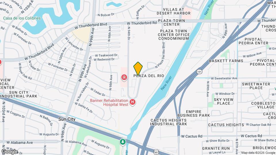 13023 N 93rd Dr Mapa y Detalles de la Ubicación