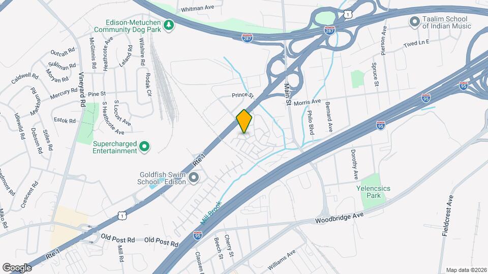 312 Edison Glen Terrace Map and Location Details