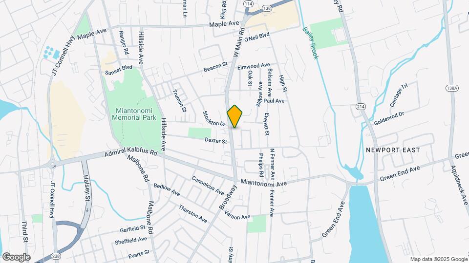137 W Main Rd Mapa y Detalles de la Ubicación