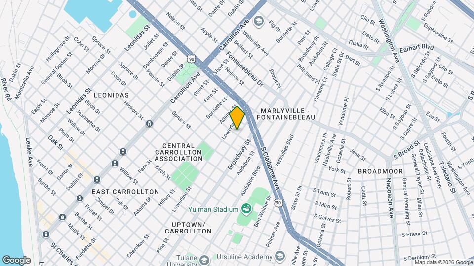 7325 Sycamore St, Unit 7325 Mapa y Detalles de la Ubicación