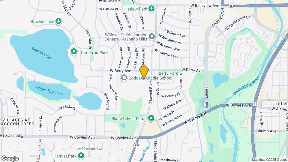 5545 S Lowell Blvd Map and Location Details