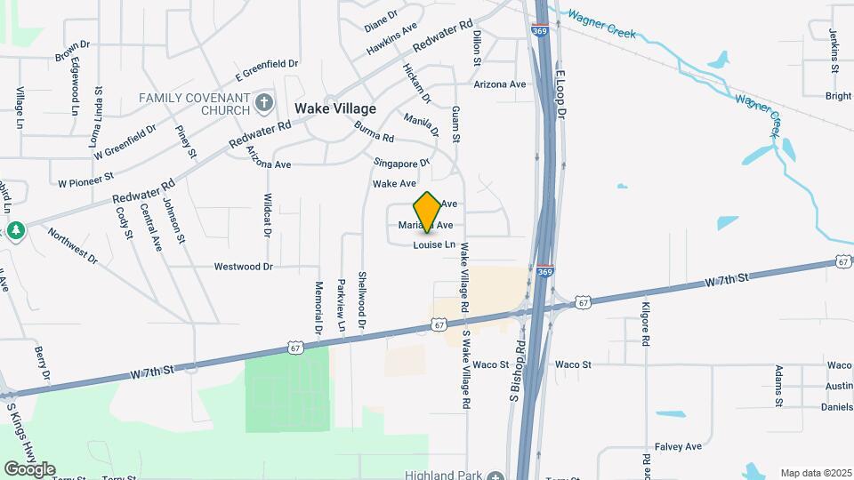 1015 Louise Ln Map and Location Details