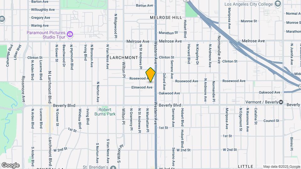 Elmwood Apartments Map and Location Details