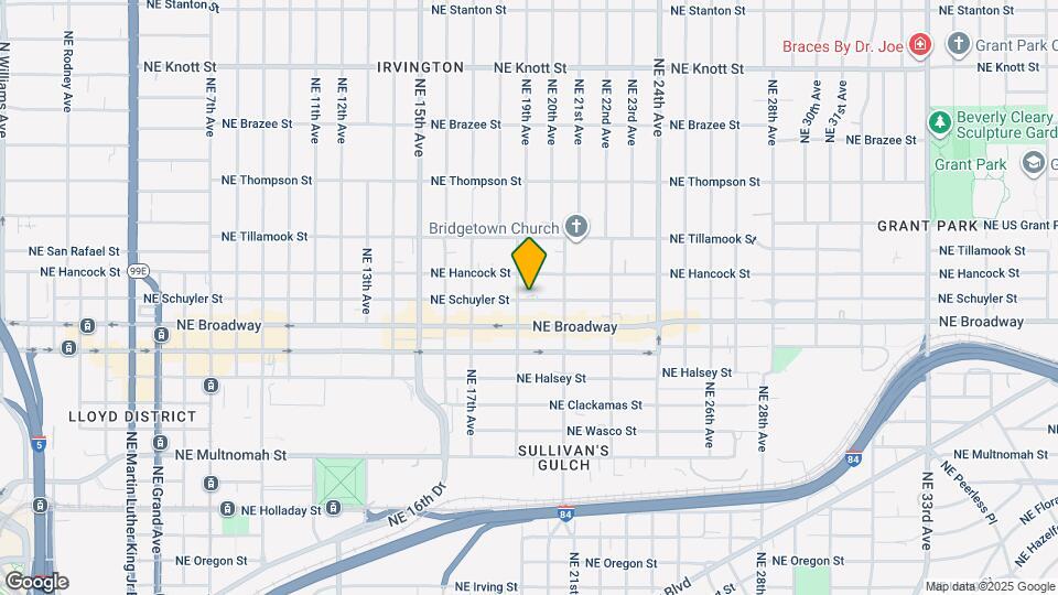 1917 NE Schuyler St Map and Location Details