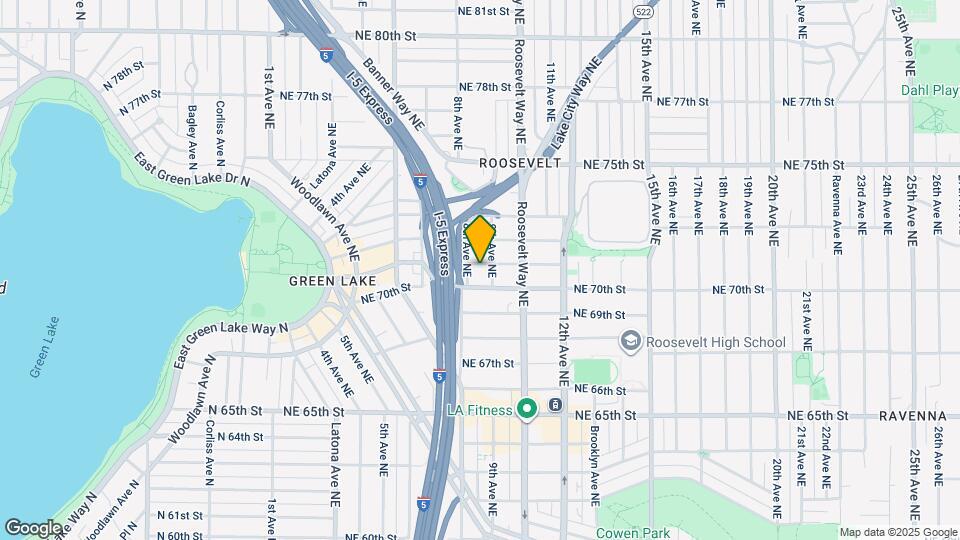 809 NE 71st St Map and Location Details