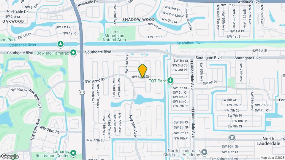 6831 NW 81st Pl Map and Location Details