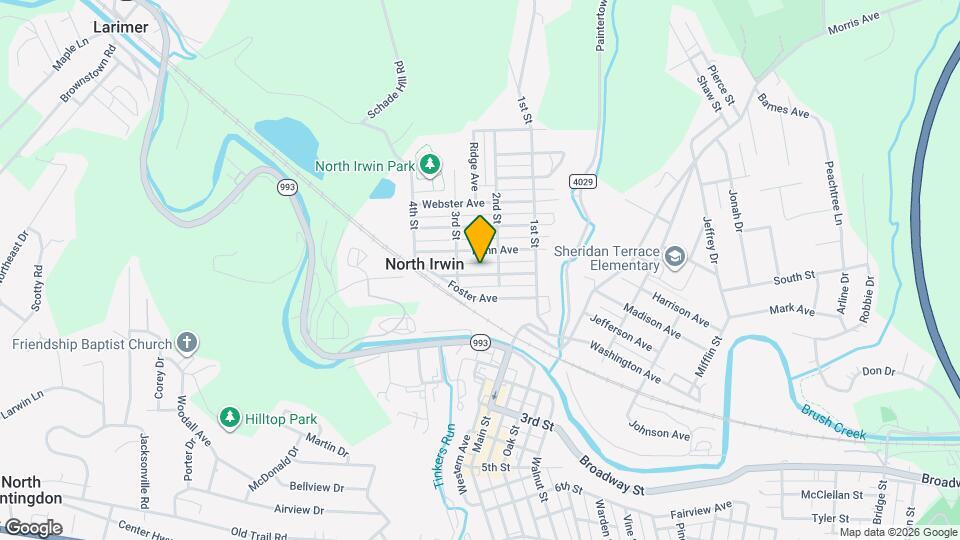 46 Broadway Ave Map and Location Details