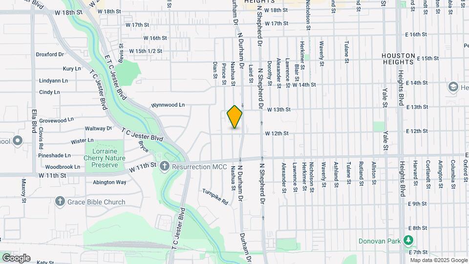 1517 W 12th St Map and Location Details