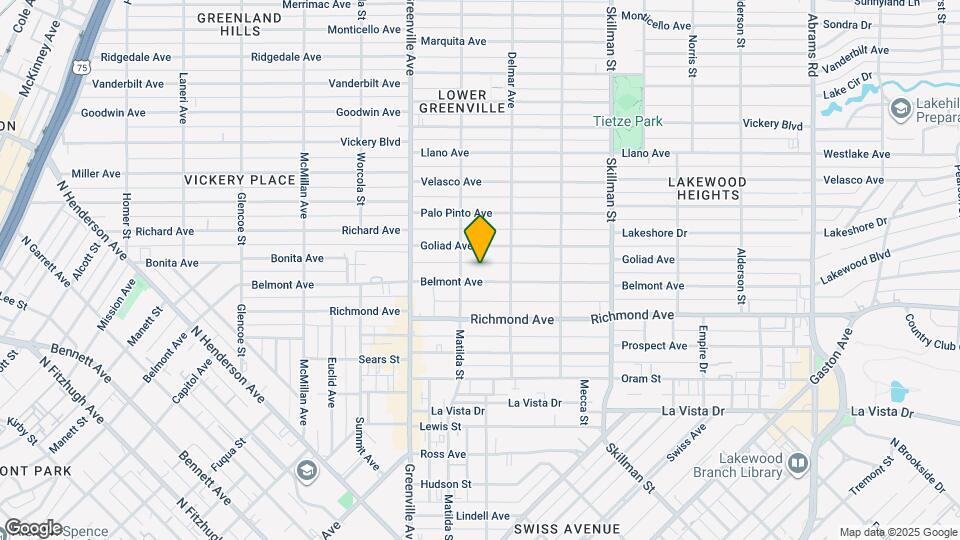 5819 Belmont Ave Map and Location Details