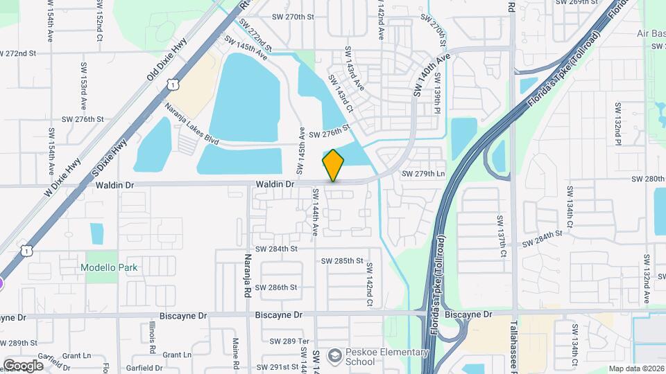 28015 SW 143rd Ct Map and Location Details