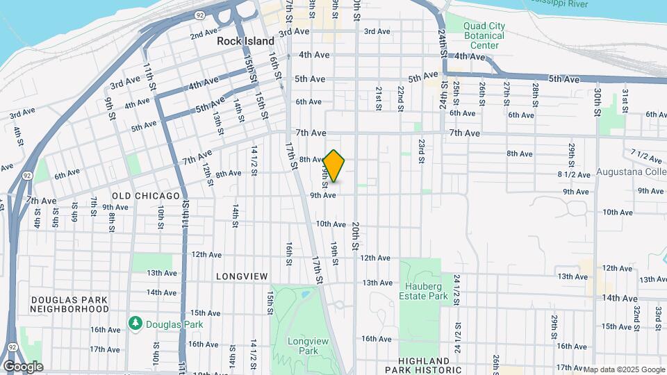 841 19th St Map and Location Details