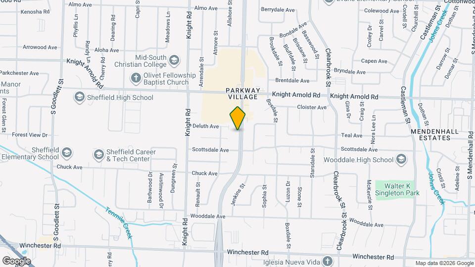 3271 S Perkins Rd Map and Location Details