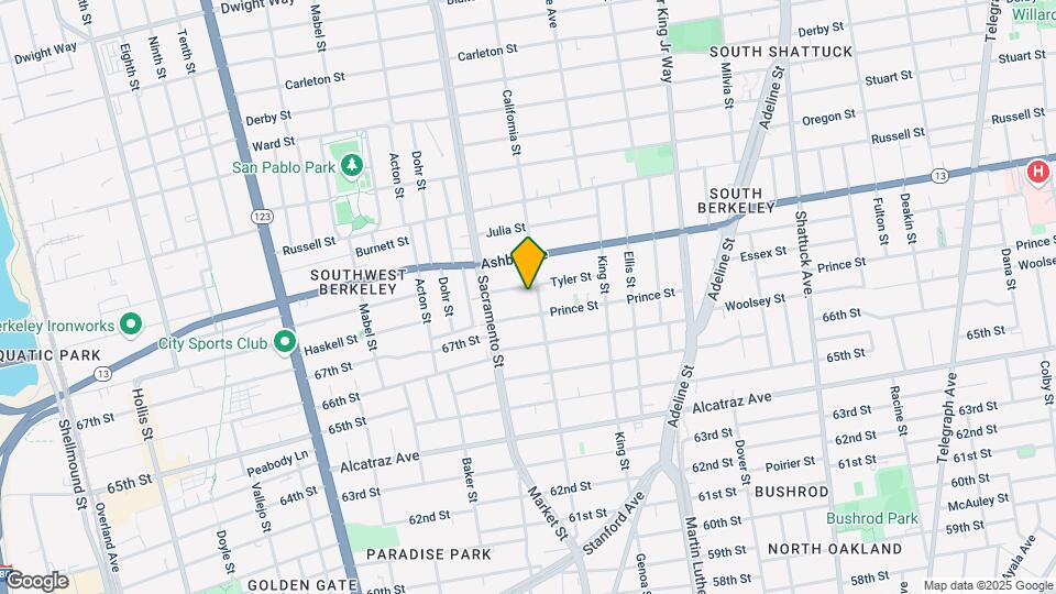 1542-1548 Tyler St Map and Location Details