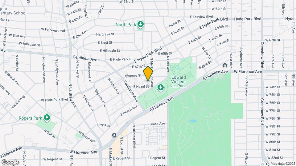 563 E Hazel St Map and Location Details