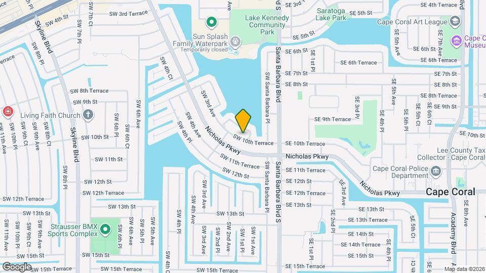 209 SW 10th Terrace Map and Location Details