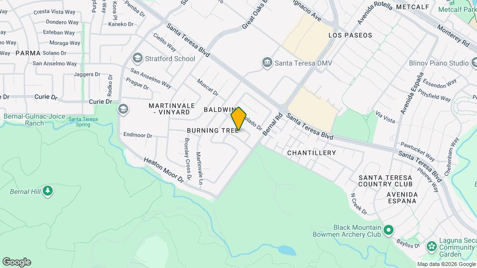 6994 Polvadero Dr Map and Location Details