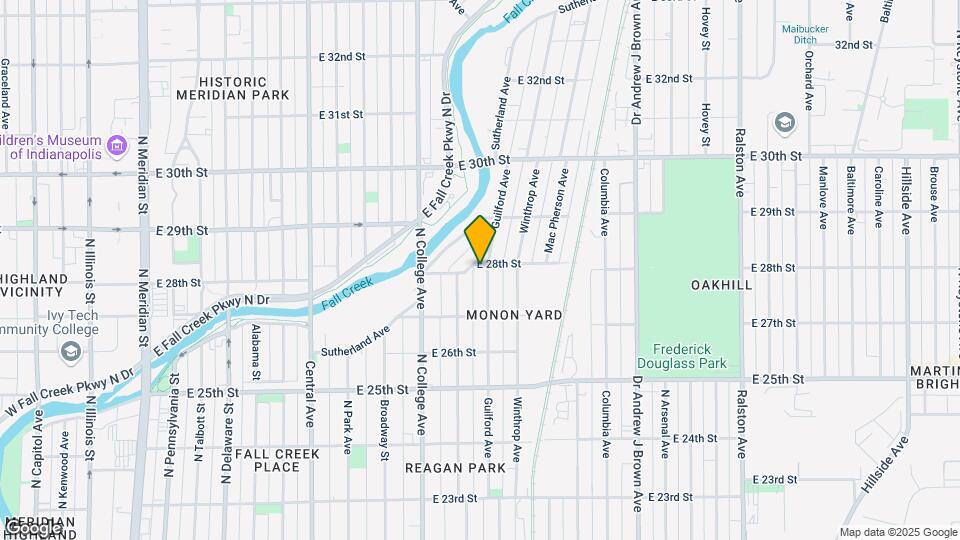2752 Guilford Ave Map and Location Details