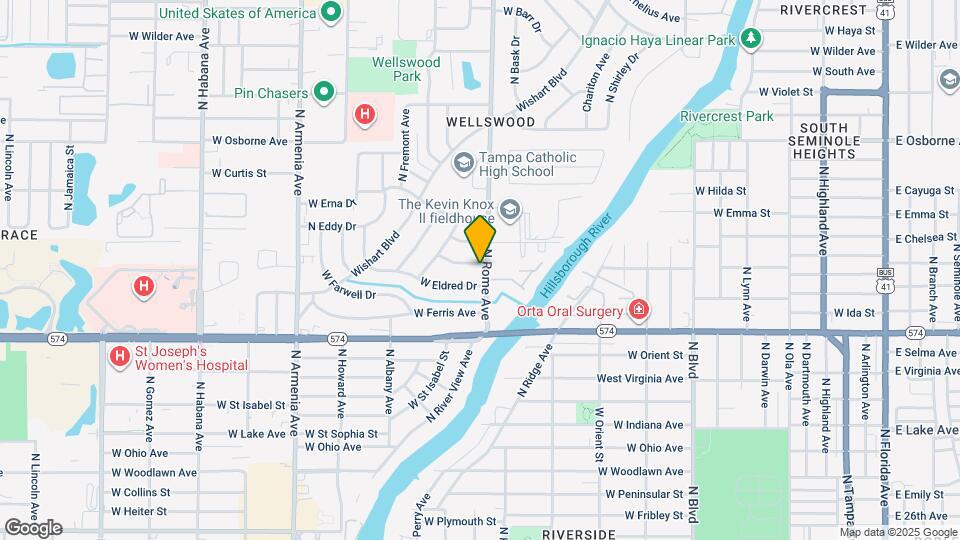 1702 W Dempsey Ave Map and Location Details