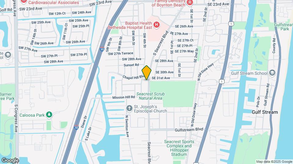 3135 S Seacrest Blvd Mapa y Detalles de la Ubicación
