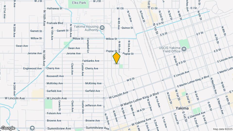 405 Cherry Ave Map and Location Details
