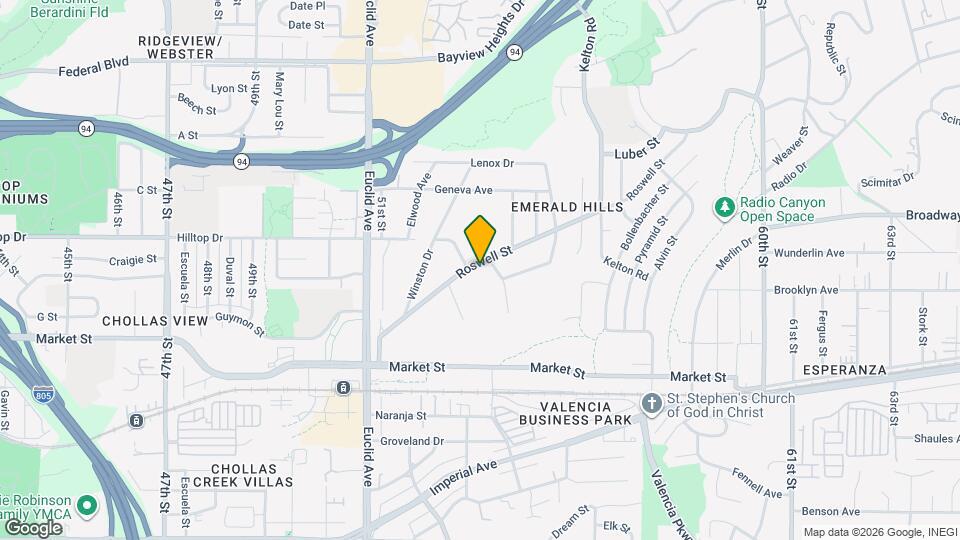 5367 Roswell St Map and Location Details