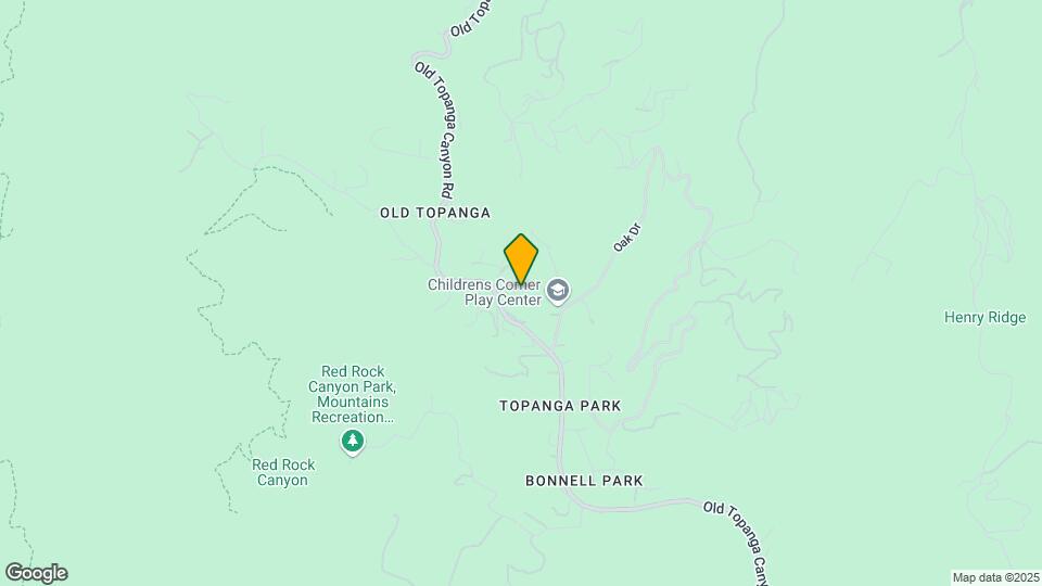 1620 Old Topanga Canyon Rd, Unit 10J Map and Location Details