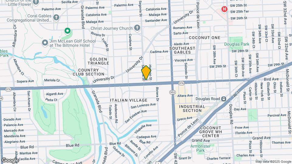 3941 Segovia St Map and Location Details