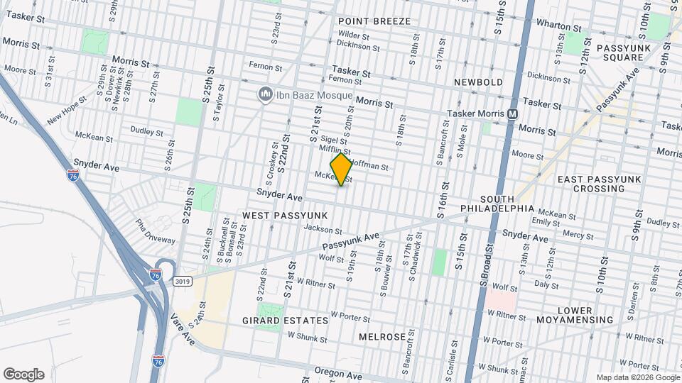 2023 S 20th St Map and Location Details